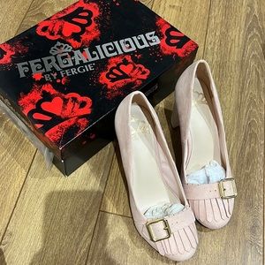 Fergalicious pink heels